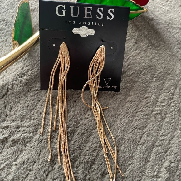 Guess earrings ,Guess Gold Dangle Earrings,earrings for women. - Picture 1 of 7